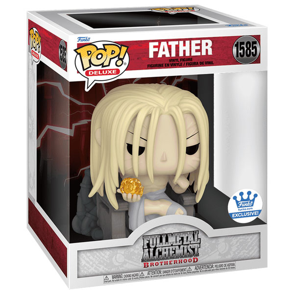 Funko POP #1585 Full Metal Alchemist Brotherhood Father Exclusive Figure